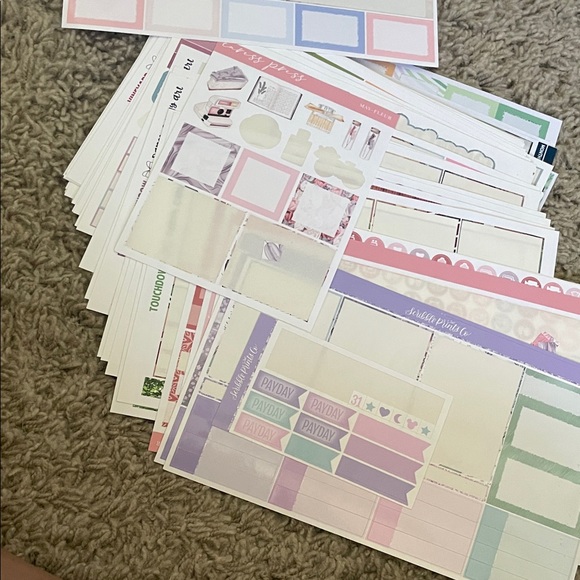 Colorful Planner Sticker Sheets - Picture 15 of 16